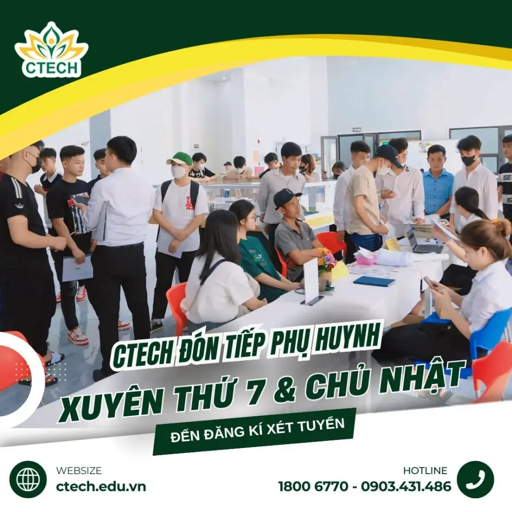 THÔNG BÁO TUYỂN SINH HỆ TRUNG HỌC PHỔ THÔNG - CAO ĐẲNG NĂM HỌC 2024-2025