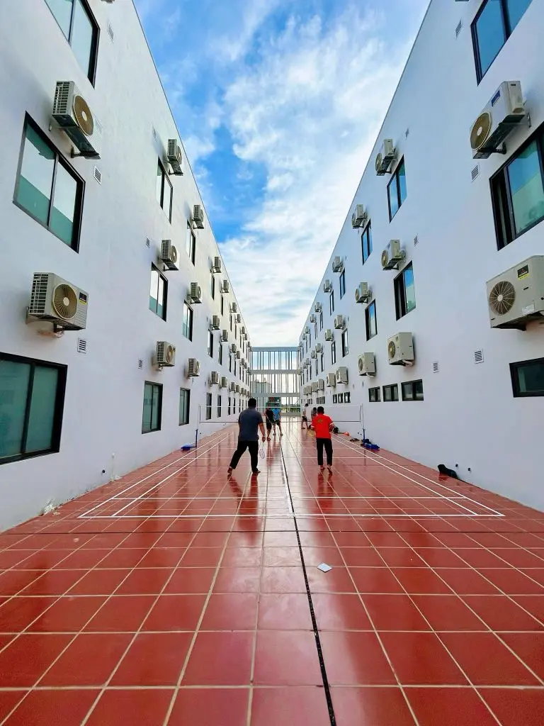 CTECH ra mắt sân cầu lông trong Tòa nhà N02