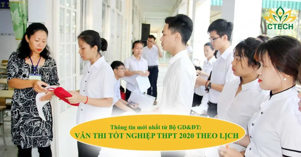 Thông tin mới nhất từ Bộ GD&ĐT: Vẫn thi tốt nghiệp THPT 2020 theo lịch